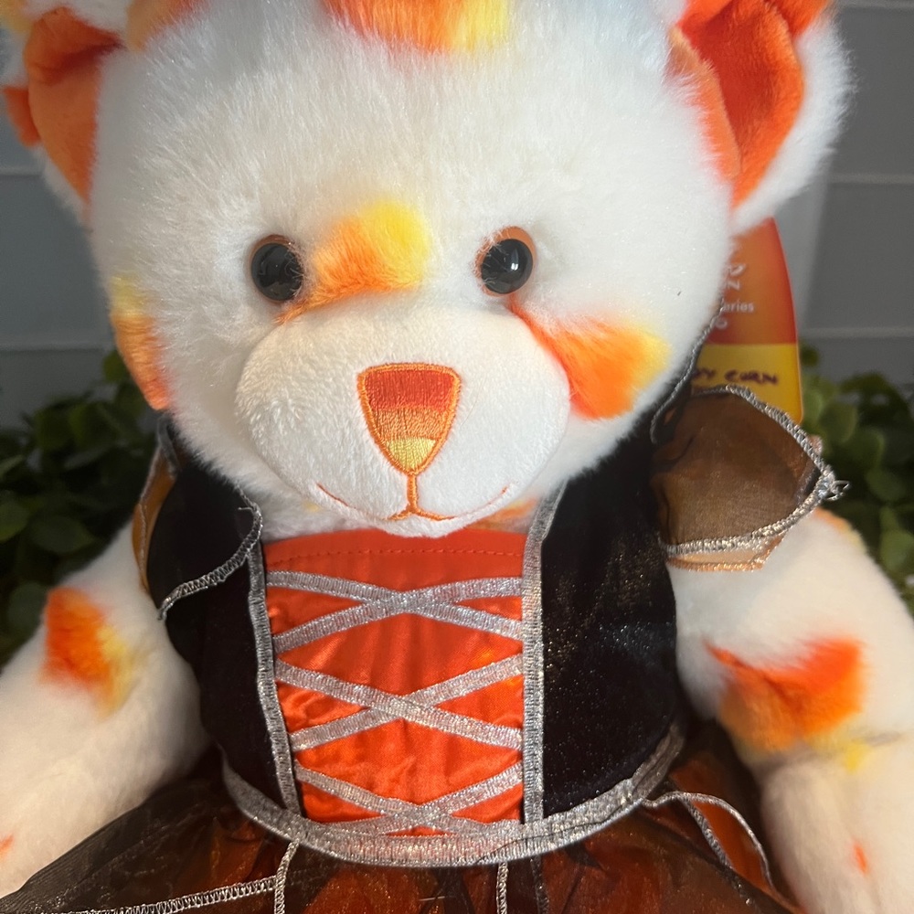 Build a Bear Candy Corn Teddy - Picture 4 of 9